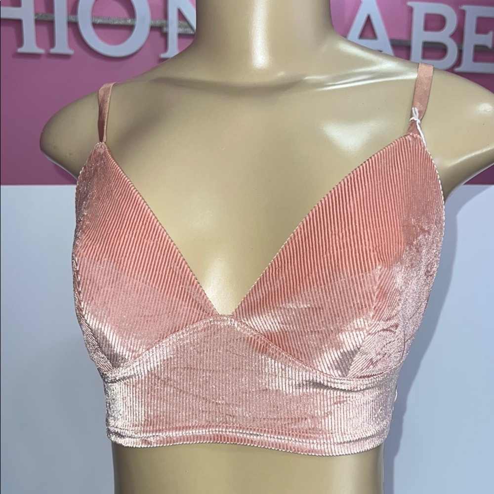 Victoria secret.‎ Velvet Pink Bralette zs M